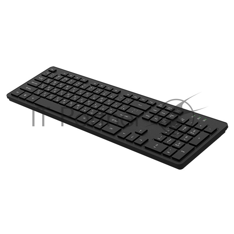 Беспроводная клавиатура Maxvi KWS-01 black