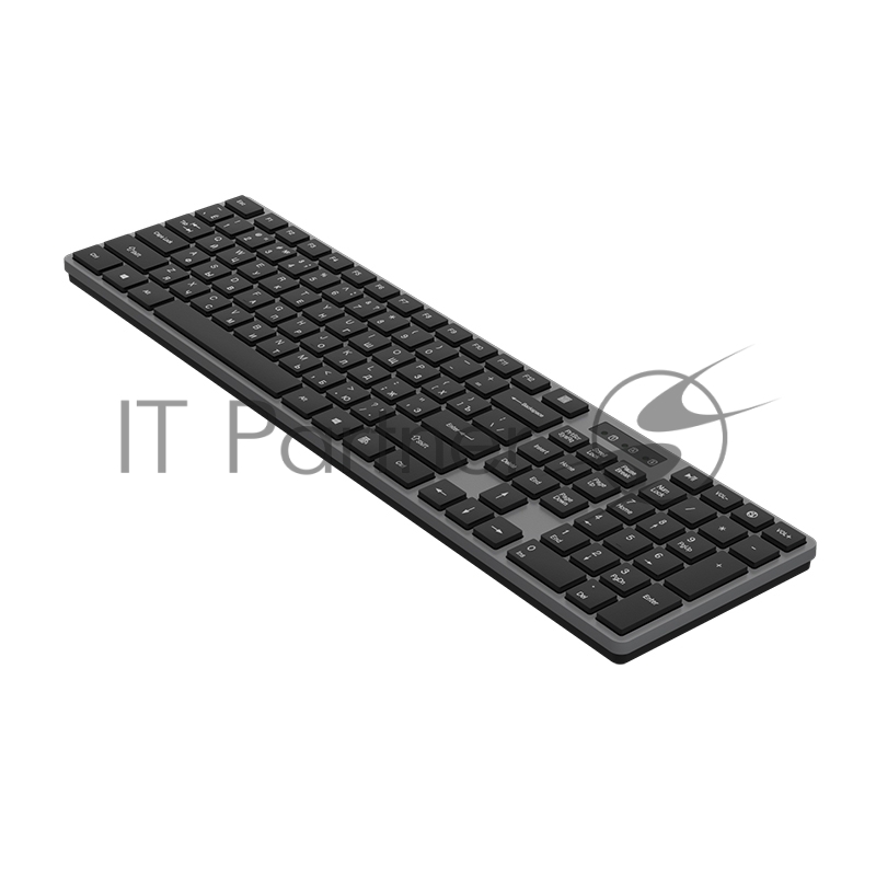 Беспроводная клавиатура Maxvi KWS-02 dark grey