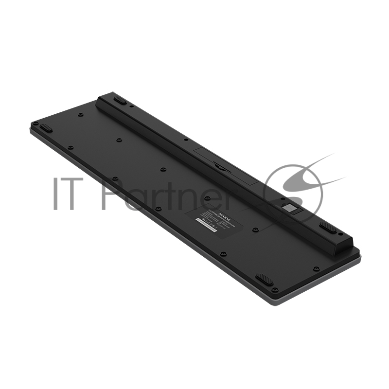 Беспроводная клавиатура Maxvi KWS-02 dark grey