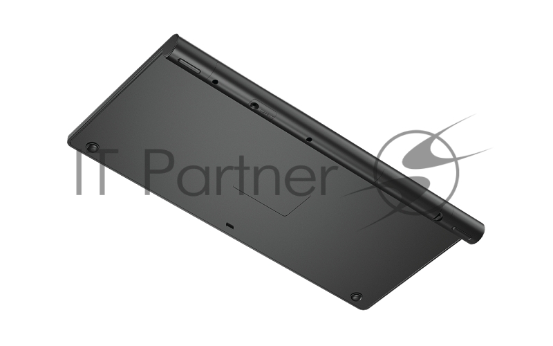 Клавиатура беспроводная Olmio WK-15 черная, Bluetooth, компактная мультимедийная.