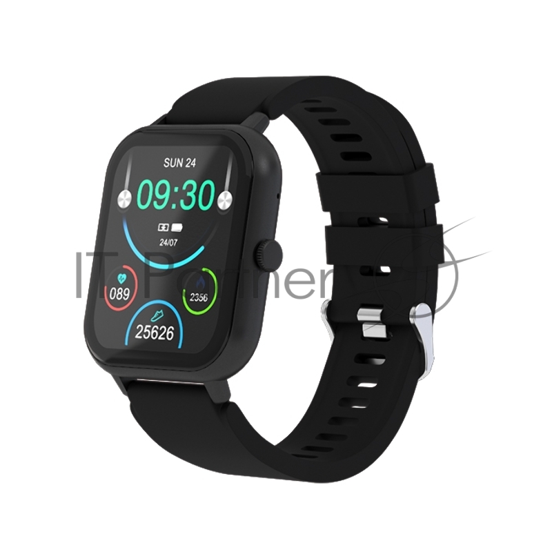 Смарт-часы Maxvi SW-02 черный Сенсорный дисплей 1.83 TFT LCD 240х284, Процессор KTL8763EWE, поддерживаемые ОС Android 5.0 или выше/iOS 9.0 или выше, Версия Bluetooth 5.1, Функции: Измерение артериального давления, Измерение сердечного ритма, Измерени