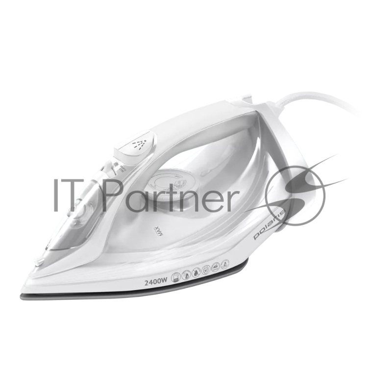 Утюг Polaris PIR 2487AK 3m 2400Вт белый
