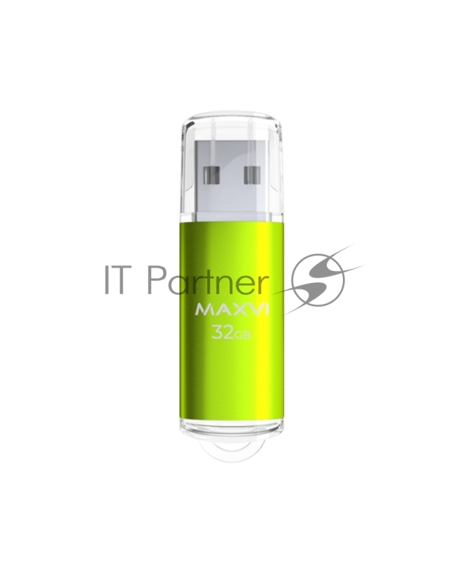 Накопитель USB 2.0 32GB Maxvi MP green (FD32GBUSB20C10MP)