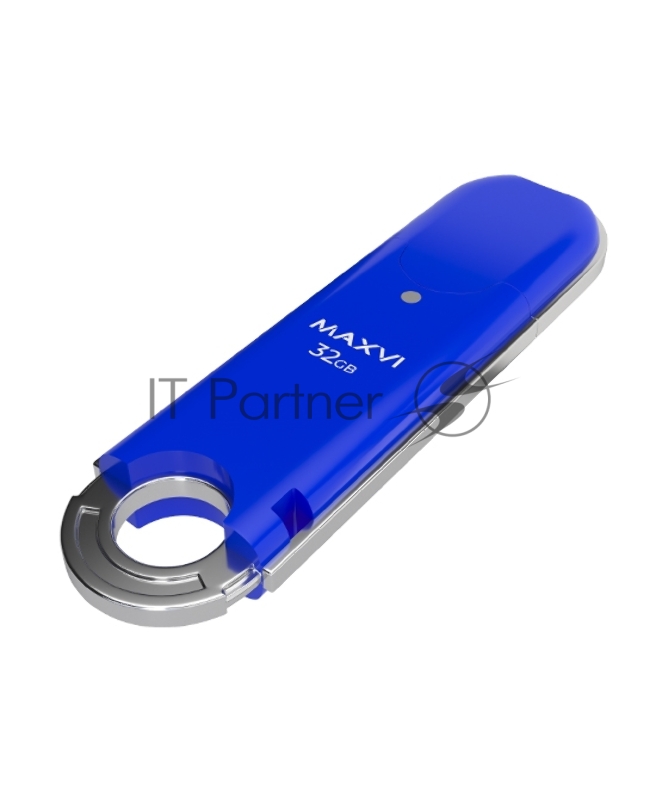 Накопитель USB 2.0 32GB Maxvi P2 blue (FD32GBUSB20C10P2)