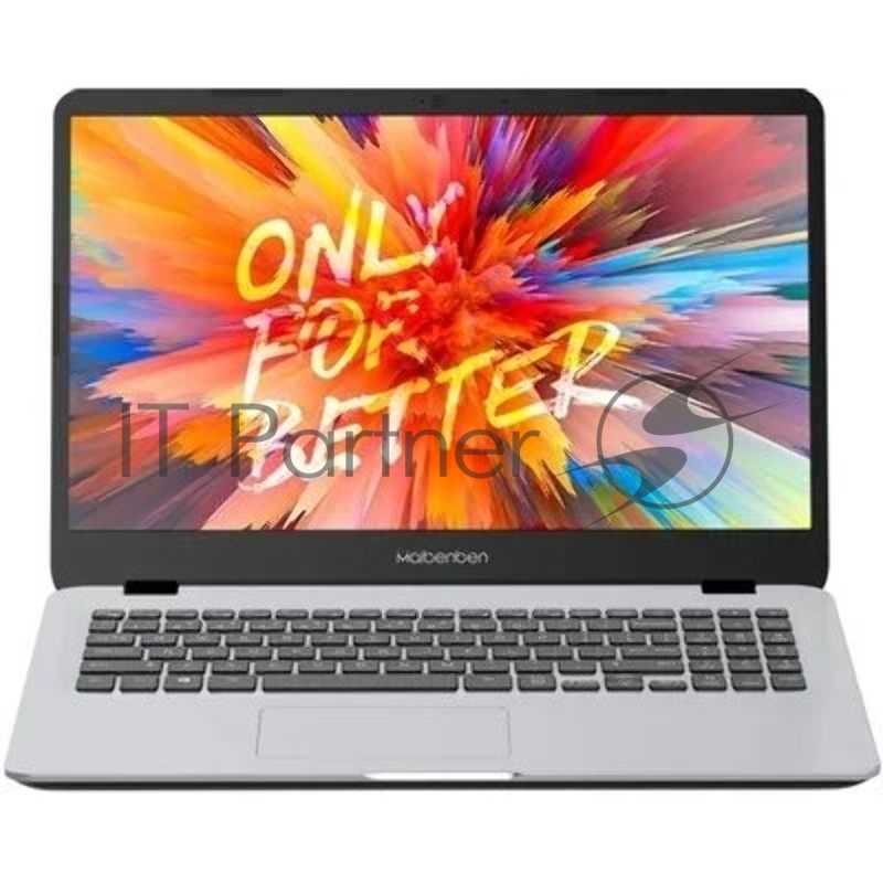 Ноутбук Maibenben M547 Pro Ryzen 7 Pro 4750U 8Gb SSD256Gb AMD Radeon Graphics 15.6 IPS FHD (1920x1080) Linux silver WiFi BT Cam 4450mAh (M5471SA0LSRE1)