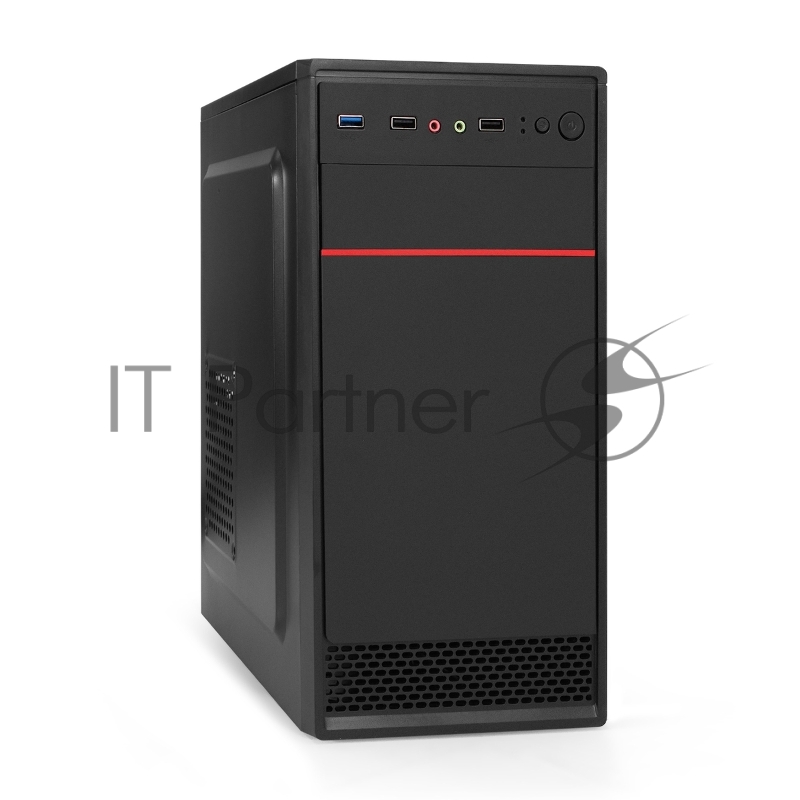 Корпус Minitower ExeGate MA-401-UNS350 (mATX, БП UNS350 с вент. 12см, 2*USB+1*USB3.0, аудио, черный)