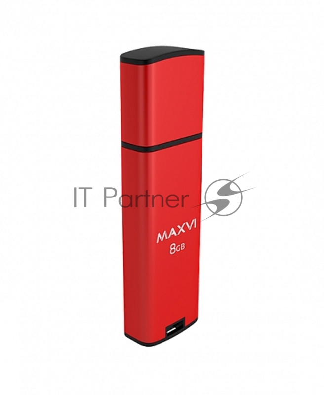 Флешка USB 2.0 8GB Maxvi MP2 red