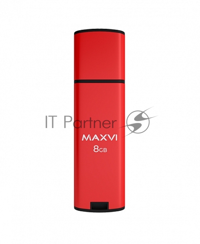 Флешка USB 2.0 8GB Maxvi MP2 red