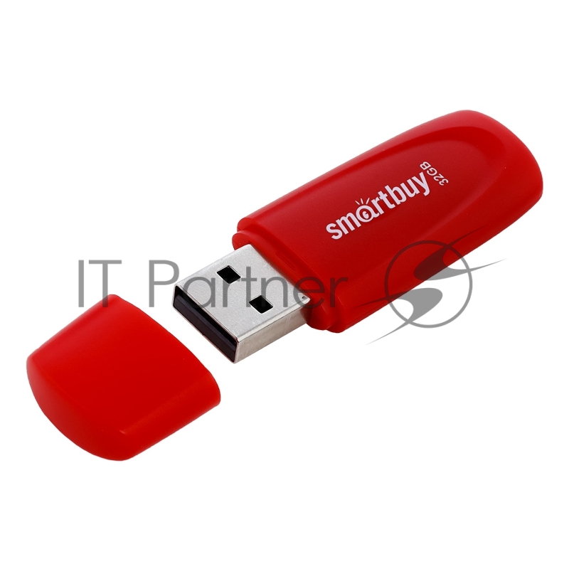 Флешка USB 2.0 32GB Smart Buy Scout Red