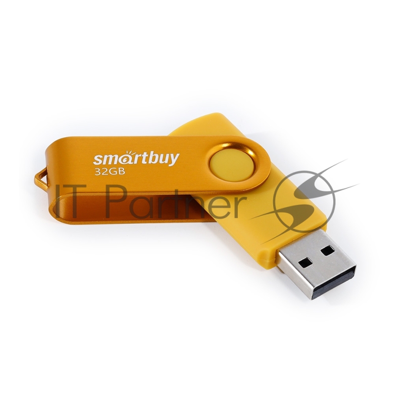 Флешка USB 2.0 32GB Smart Buy Twist Yellow