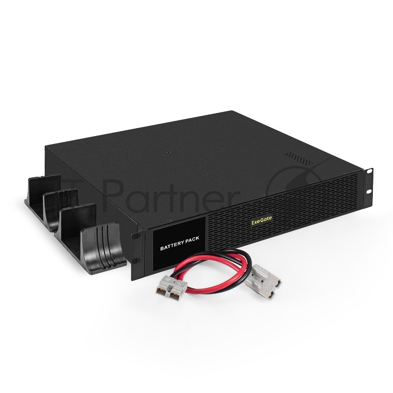 Батарейный блок ExeGate PowerExpert BX-2U5000.48V.8S7Ah для UHB-5000 (батареи 12V 7.2Ah - 8шт, Rackmount 2U/Tower, металлический корпус, черный)