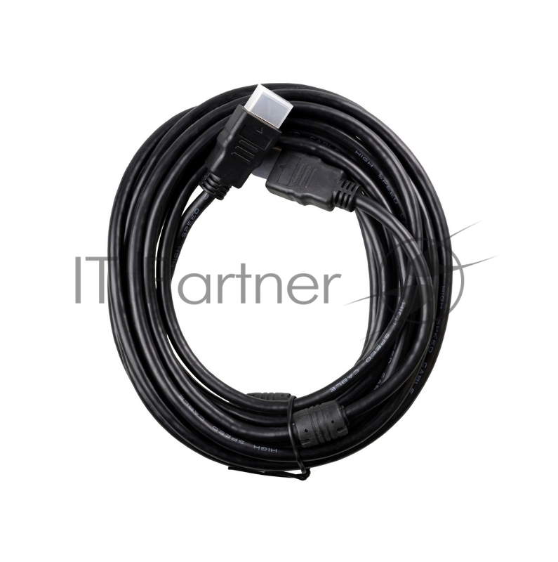 Кабель Smartbuy HDMI to HDMI ver.1.4b A-M/A-M, 2 фильтра, 5,0 m., в пакете (K-352-50)