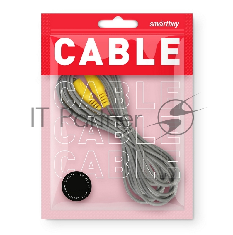Кабель соединительный Smartbuy 1xRCA (M) - 1xRCA (M), 5,0 m, в пакете (KA-115-150)