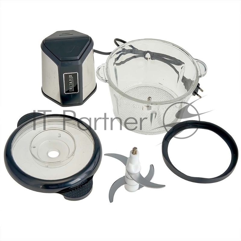 Измельчитель DELTA LUX DE-7405, черный