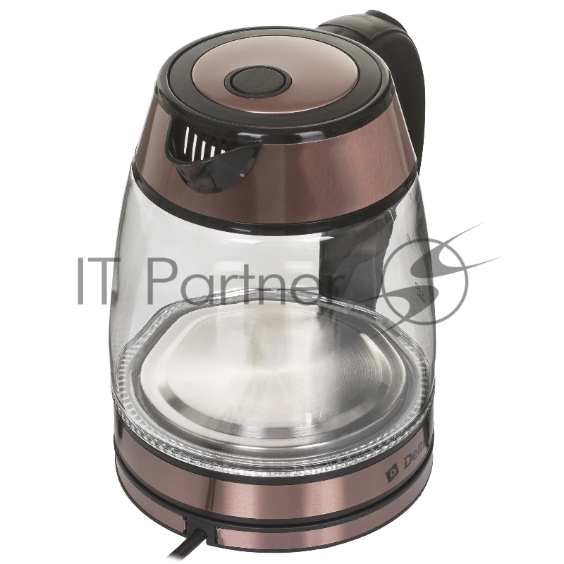 Чайник электрический DELTA DL-1120 медный