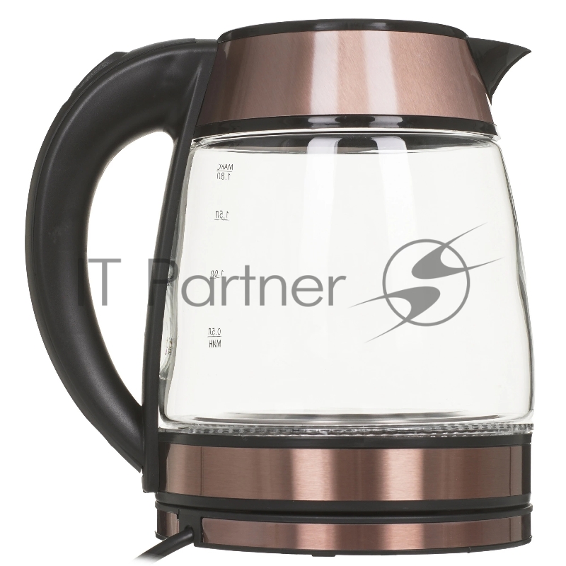 Чайник электрический DELTA DL-1120 медный