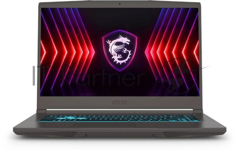 Ноутбук MSI Thin 15 B13UC-1000US Core i5 13420H 16Gb SSD512Gb NVIDIA GeForce RTX 3050 4Gb 15.6 IPS FHD (1920x1080) Windows 11 Home Multi Language grey WiFi BT Cam