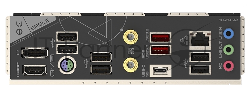 Материнская плата GIGABYTE B650 EAGLE AX (V1.1), AM5, AMD B650, 4xDDR5, 4xSATA, 3xM.2, 1xPCI-E 4.0 x16, 3xPCI-E 3.0 x1, 1xHDMI, 1xDP, 1x 1Gb LAN, 2xUSB 3.2 Gen 2, 1xUSB 3.2 Gen 1, 6xUSB 2.0, 3x3.5 мм, 7.1, Standard-ATX