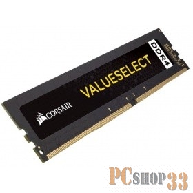 Модуль памяти 8ГБ DDR4 SDRAM Corsair Value Select CMV8GX4M1A2400C16 (PC19200, 2400МГц, CL16)