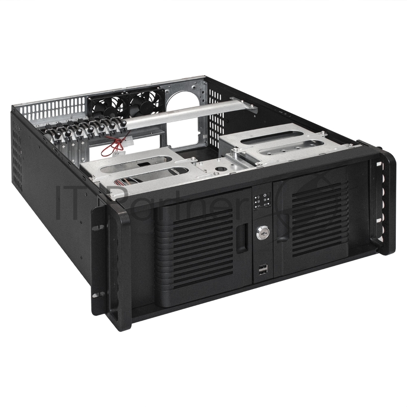 Серверный корпус ExeGate Pro 4U480-15/4U4132 (RM 19, высота 4U, глубина 480, БП 800PAS, USB)