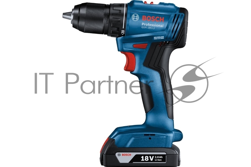 Дрель-шуруповерт Bosch GSR 185 LI аккум. патрон:быстрозажимной (кейс в комплекте) (06019K3080)