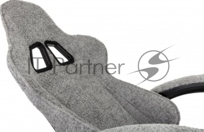 Кресло игровое Knight Lord/F Camby 82 серый, крестов. пластик, подст. для ног