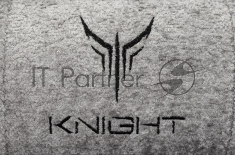 Кресло игровое Knight Lord/F Camby 82 серый, крестов. пластик, подст. для ног