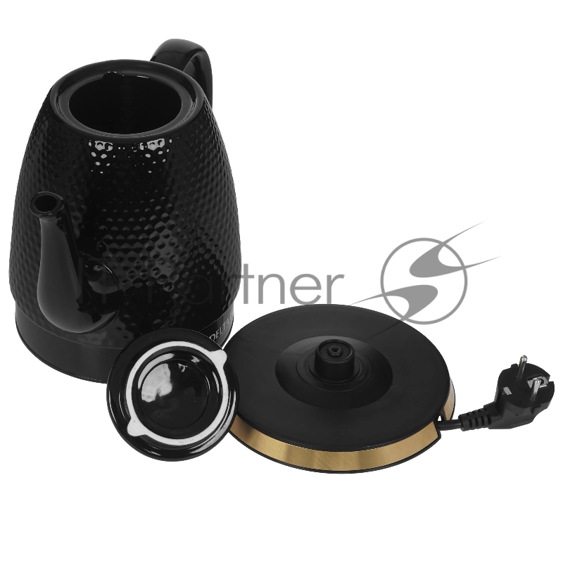 Чайник электрический DELTA LUX DE-1021 черный