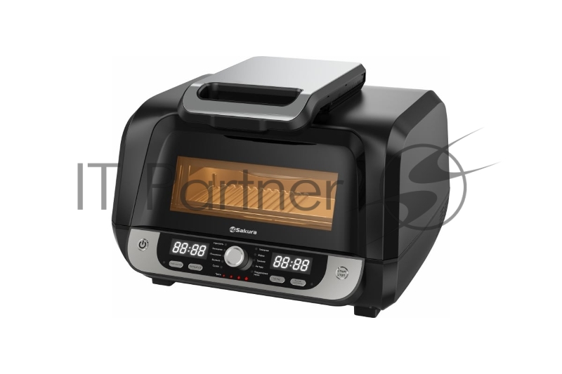 Аэрогриль Sakura SA-7683BK Premium 12в1 10л 24ч таймер