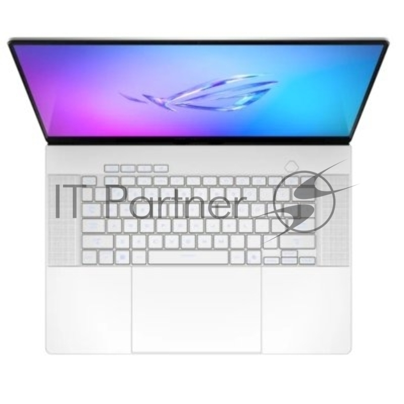 Ноутбук ASUS ROG Zephyrus G16 GU605CM-QR082W 16(2560x1600 OLED 240Hz)/Intel Core Ultra 7 255H(2Ghz)/32768Mb/1024PCISSDG GeForce RTX 5060(8192Mb)/Cam/BT/WiFi/90WHr 1y/1.85kg/Platinum White/Win11Home + чехол