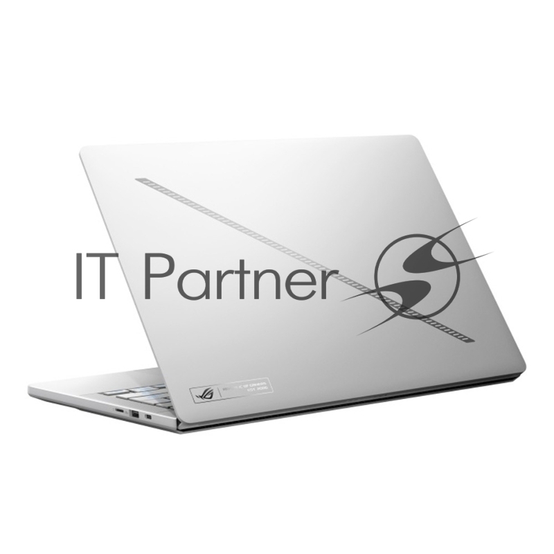 Ноутбук ASUS ROG Zephyrus G14 GA403WW-QS100 14(2880x1800 OLED 120Hz)/AMD Ryzen AI 9 HX 370(2Ghz)/32768Mb/1024PCISSDGb GeForce RTX 5080(16384Mb)/Cam/BT/WiFi/73WH 1y/1.57kg/Platinum White/DOS + +чехол