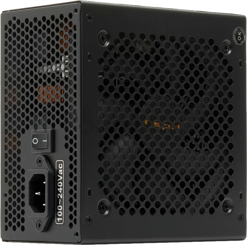 Блок питания Power Supply HSPD, 850W 80+ Gold (ATX, 2.52, Full modular, 1x24(20+4)pin 600mm, 2xCPU 8(4+4)pin 700mm, 2xPCIe*2 8(6+2)pin 600+150mm, 2xSATA*3 500+150+150mm, 1xMOLEX*3 500+150+150mm , Active, 120x120mm, 150x140x86mm, APFC, OVP, OPP, SCP,