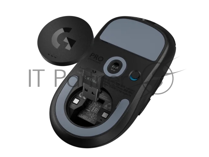 Мышь беспроводная Logitech G PRO X SUPERLIGHT 2 черный, 32000 dpi, радиоканал, USB, кнопки - 5