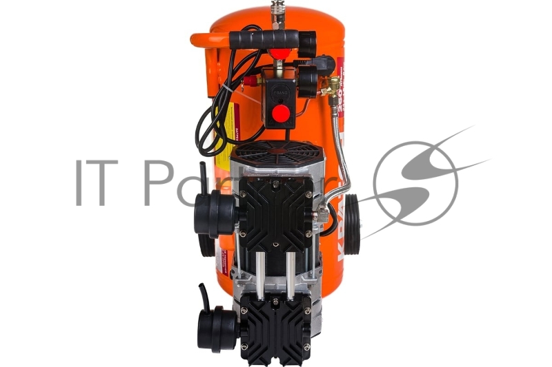 Компрессор поршневой Кратон AC-260-24-OFHS безмасляный 260л/мин 24л 1500Вт оранжевый