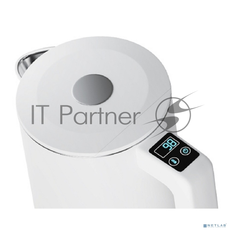 Чайник электрический Redmond SkyKettle KM231S 1.7л, 2200Вт, белый корпус: стекло