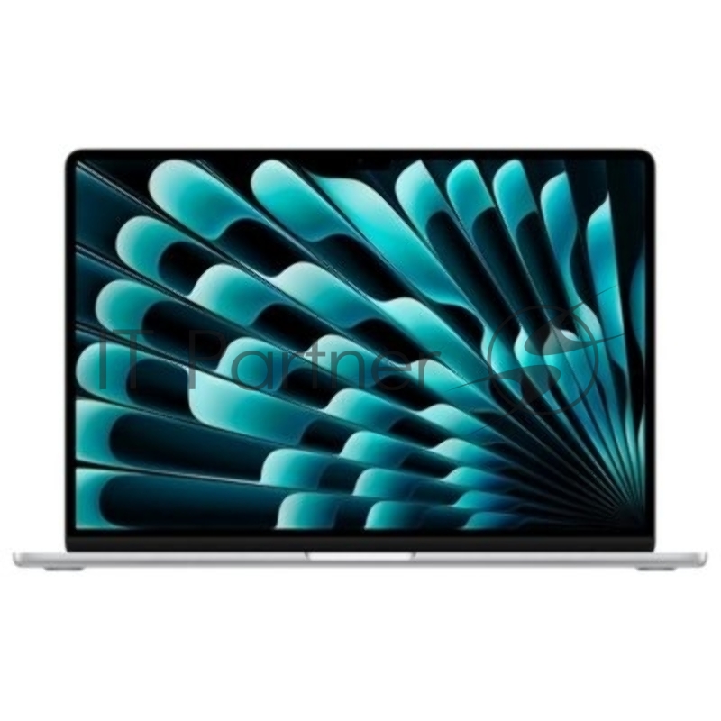 Ноутбук Apple MacBook Air 15-inch 2025 A3241 (КЛАВ.РУС.ГРАВ.) Silver 15.3 Liquid Retina {(2880x1864) M4 10C CPU 10C GPU/24GB/512GB SSD/рекоменд.переходник 11007065}