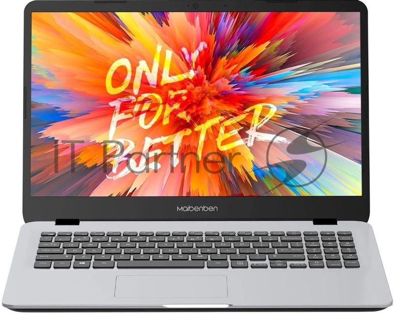 Ноутбук Maibenben M545 Pro Ryzen 5 Pro 4650U 8Gb SSD512Gb AMD Radeon Graphics 15.6 IPS FHD (1920x1080) Windows 11 Home silver WiFi BT Cam 4450mAh (M5451SB0HSRE1)