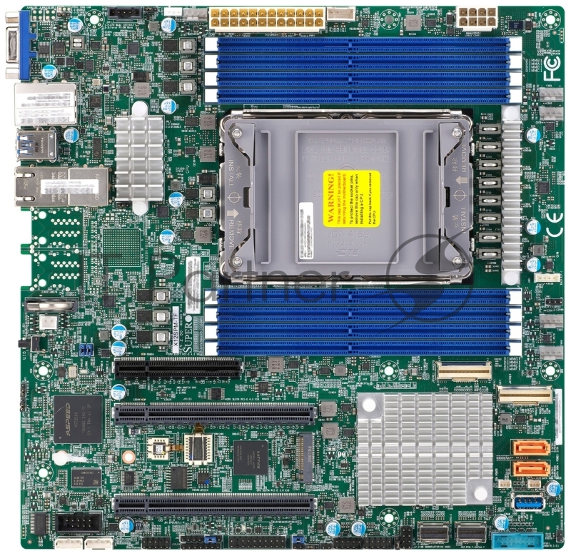 Материнская плата Supermicro MBD-X12SPM-TF-B Micro ATX Server Motherboard LGA 4189 C621A