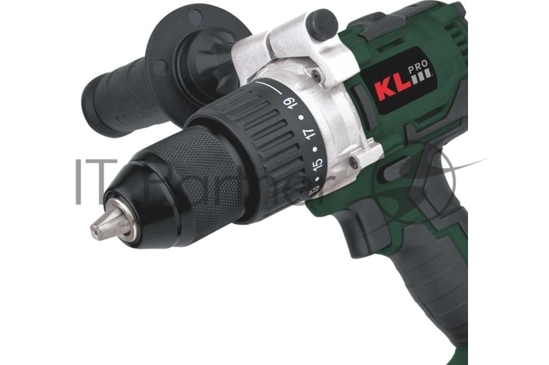 Профессиональный бесщеточный шуруповерт аккумуляторный KLPRO KLNM18B-00 (18В, без ЗУ и АКБ , 60Нм, 2 скорости, 20-ступений к/м, подсветка,в кейсе)