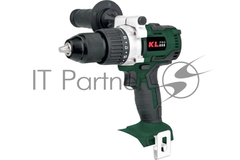 Профессиональный бесщеточный шуруповерт аккумуляторный KLPRO KLNM18B-00 (18В, без ЗУ и АКБ , 60Нм, 2 скорости, 20-ступений к/м, подсветка,в кейсе)