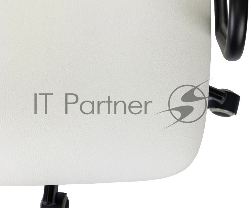 Кресло руководителя Бюрократ CH BALANCE белый экокожа крестов. металл черный