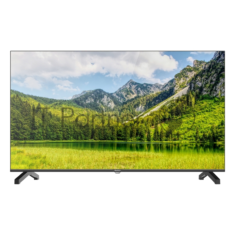 Телевизор Blackton Bt 40FS38B Black (РФ). 40, 101.60 см, FHD (1920*1080), 200 cd/m2 ±10%, 4000:1, DVB-C/T/T2, 3 HDMI, 2 USB, звук 16 Вт, Smart TV, ОС Android 14 + Bt launcher, магазин приложений, стриминговые сервисы, тонкие рамки