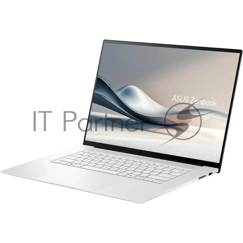 Ноутбук ASUS UM5606WA-RK228W 16(2880x1800 OLED)/AMD Ryzen AI 9 HX 370(2Ghz)/32768Mb/1024PCISSDGb Radeon 890M/Cam/BT/WiFi/78WHr/war 1y/1.5kg/Scandinavian White/Win11Home + алюм корп