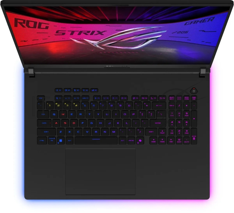 Ноутбук Asus ROG Strix Scar 18 G835LX-SA017 Core Ultra 9 275HX 32Gb SSD1Tb NVIDIA GeForce RTX 5090 24Gb 18 IPS WQXGA (2560x1600) без ОС black WiFi BT Cam (90NR0LF1-M000P0)