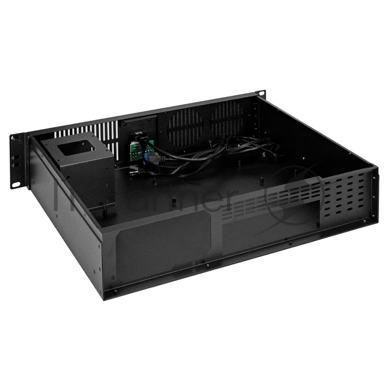 Серверный корпус ExeGate Pro 2U350-33 (RM 19, высота 2U, глубина 350, БП 1100PAS, 2*USB+1* USB3.0)