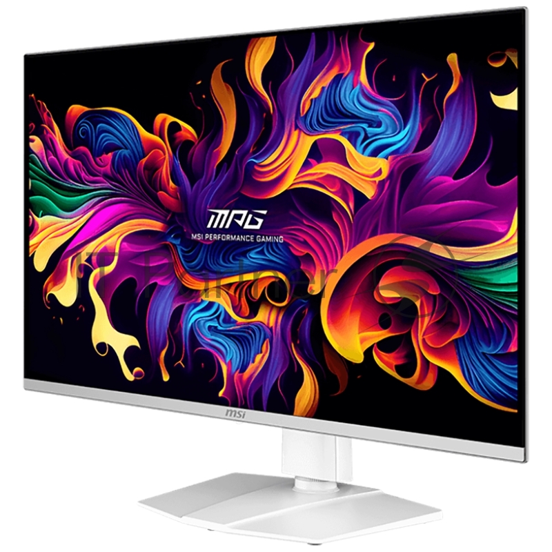 Монитор 31.5 MSI MPG 321URXW QD-OLED White (QD-OLED, 3840x2160, HDMI+HDMI+DP+Type C (90W), USB Hub, 0.03 ms, 178°/178°, 250 cd/m, 1500000:1, 240Hz, Pivot)