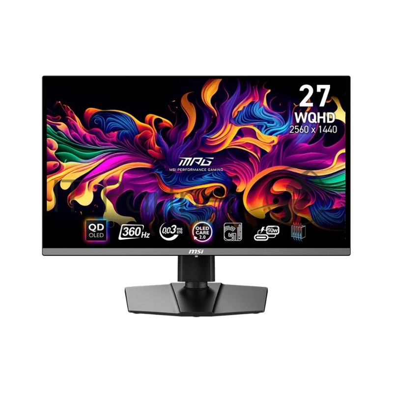 Монитор 26.5 MSI MPG 271QRX QD-OLED Black (QD-OLED, 2560x1440, HDMI+HDMI+DP+Type C, 0.03 ms, 178°/178°, 250 cd/m, 1500000:1, 360Hz, Pivot)