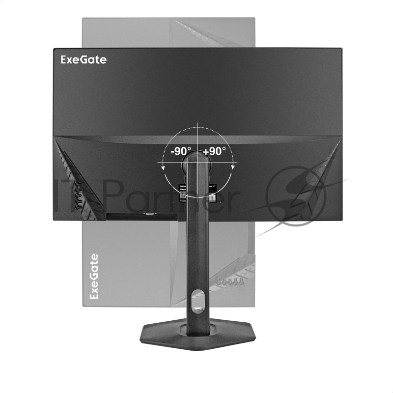 Монитор с аудио 27 100 Гц ExeGate SuperView EH2700TA (IPS LED Grade A+, FHD, 1920x1080@100Гц, 16:9, 250cd/m2, 1300:1, 178°/178°, 3-5ms, Speakers, D-Sub, HDMI, DisplayPort, Flicker-free, FreeSync, Low Blue Light, кабель HDMI 1.5м, VESA 100x100, регули