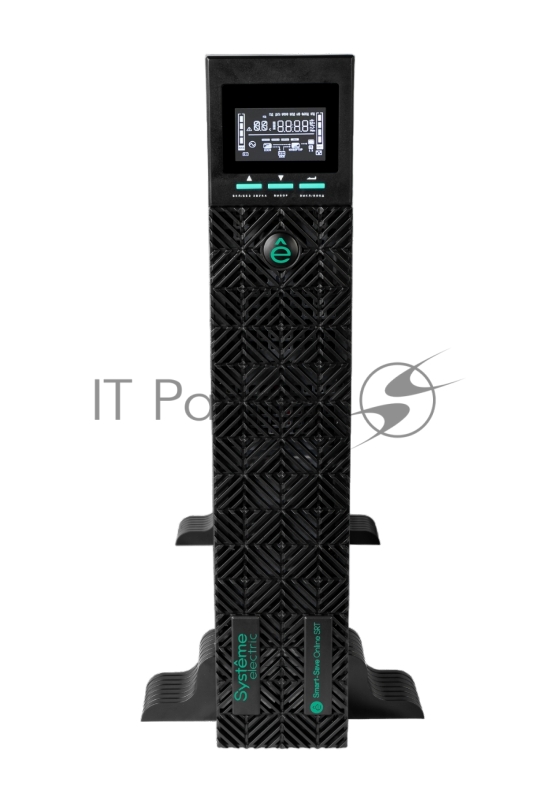 Источник бесперебойного питания Systeme Electric Smart-Save Online SRTSE 2 поколения 3000 ВА/Вт, 2U, 8 C13+1 C19, USB, RS-232, сухие контакты