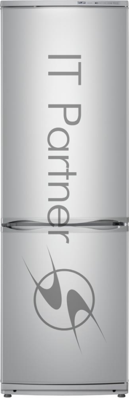 Холодильник Atlant ХМ-6021-080 серебристый двухкамерный 225/101л морозилка снизу